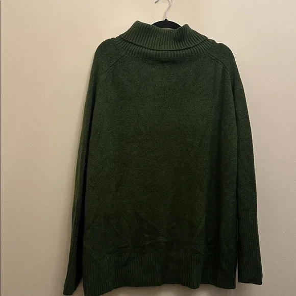 Fashion‎ Nova NWT Size 2X Green Cowl Neck Sweater Oversized Soft Cozy Holiday - Picture 4 of 4